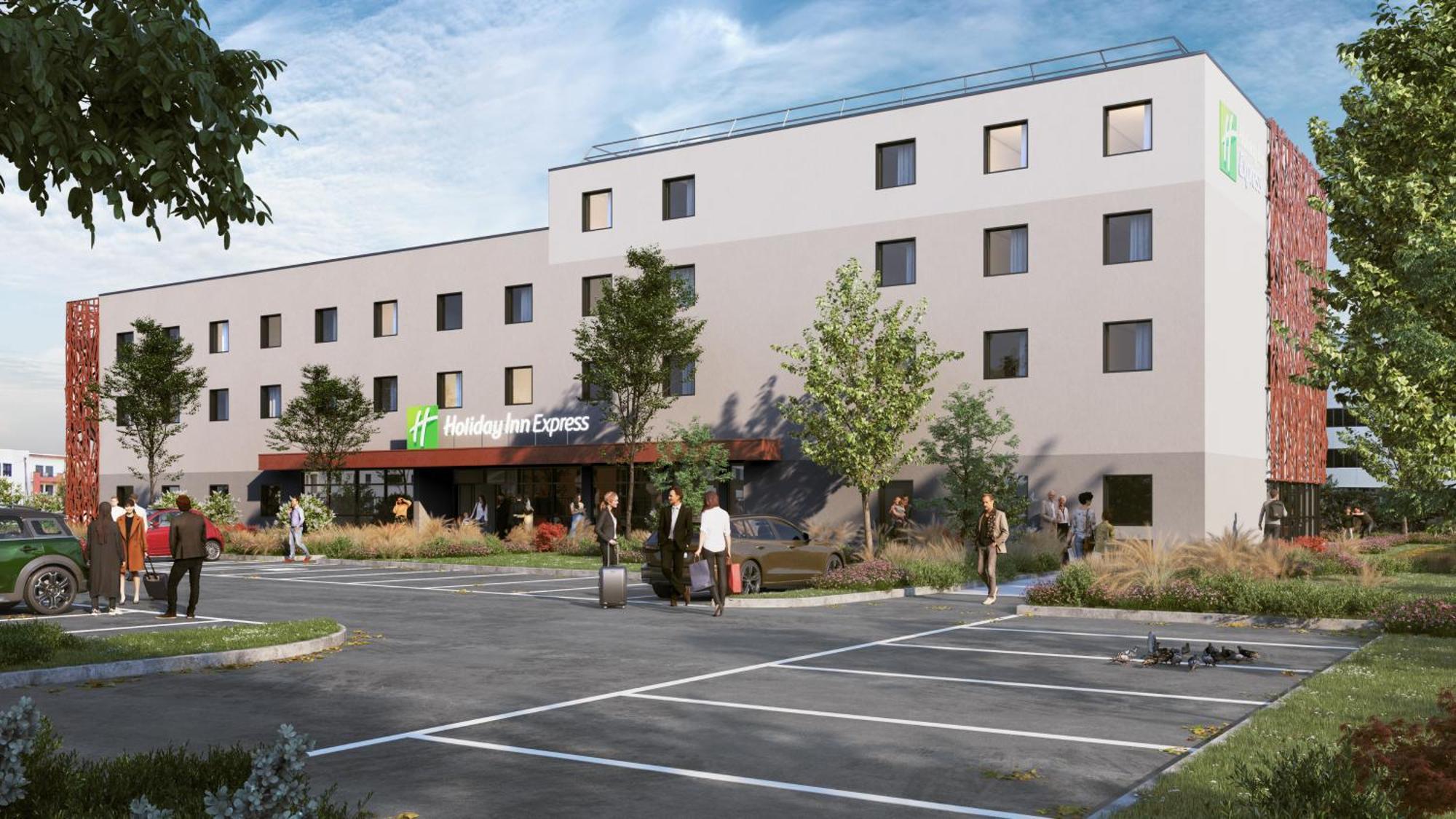 Holiday Inn Express Caen Epron By Ihg Exterior foto